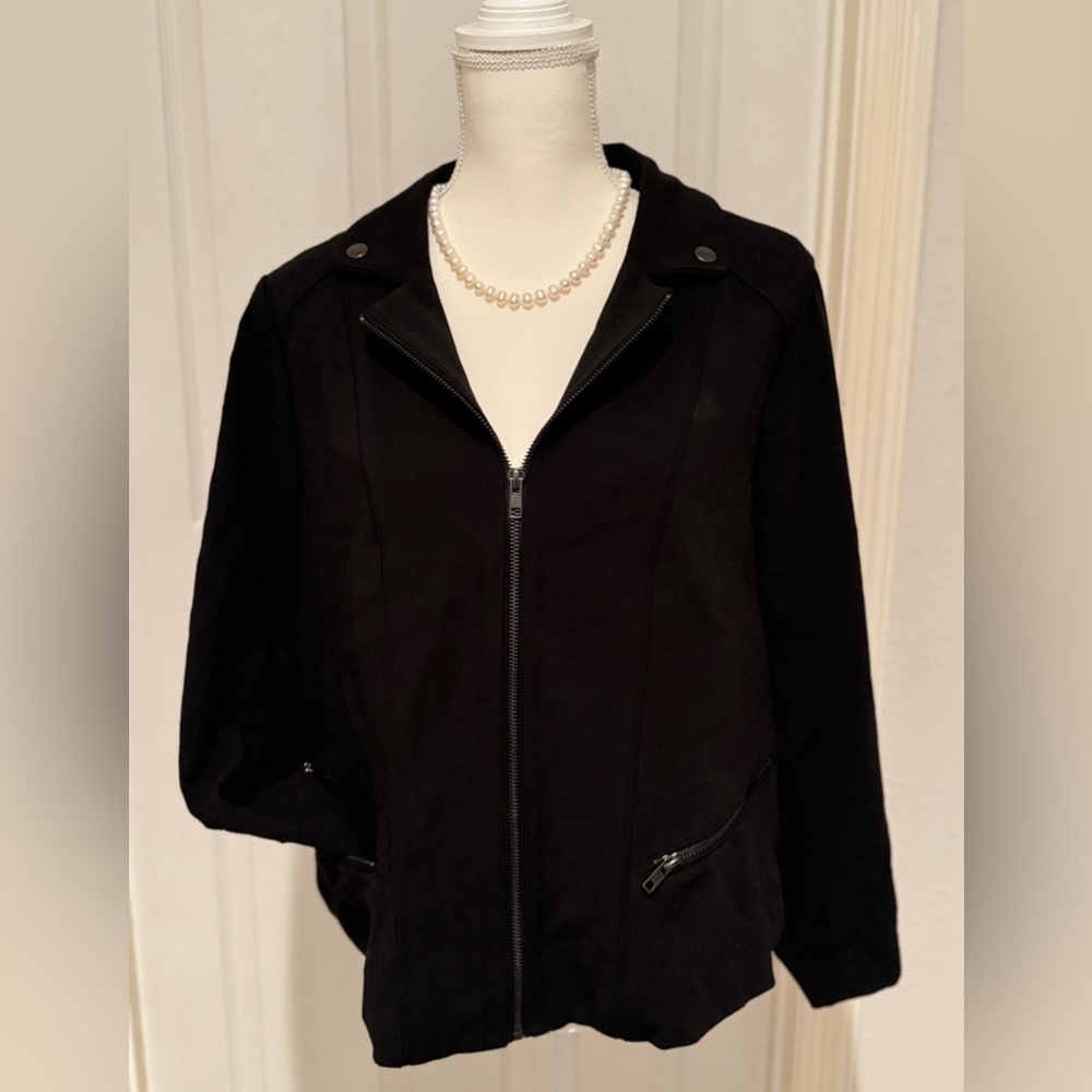 Lace-up Crepe Blazer by Torrid